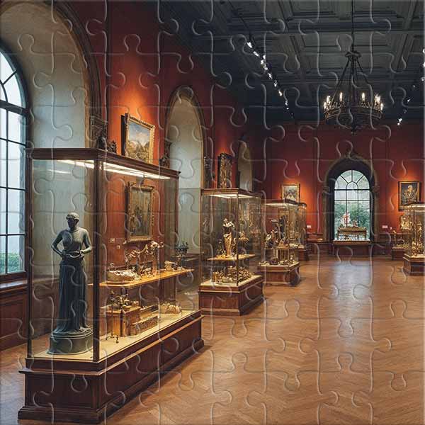 Gallery of Art and Rarities Jigsaw Puzzle