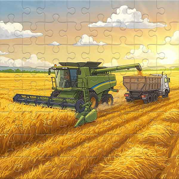 In Harmony with the Field Jigsaw Puzzle