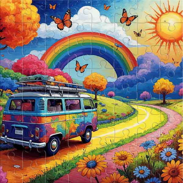 Colorful Journey Jigsaw Puzzle
