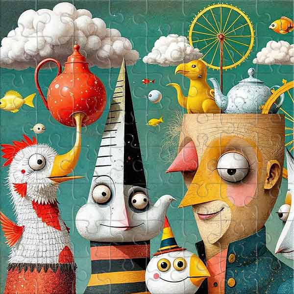 Parade of Nonsense Jigsaw Puzzle
