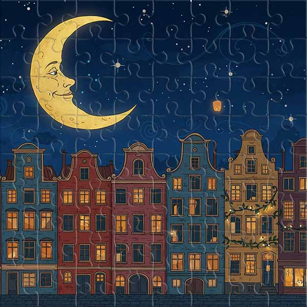 Under the Starry Blanket Jigsaw Puzzle