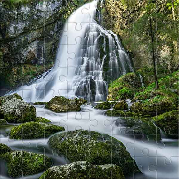 The Melody of Water and Stone Jigsaw Puzzle