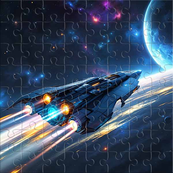 Journey Through the Galaxies Jigsaw Puzzle