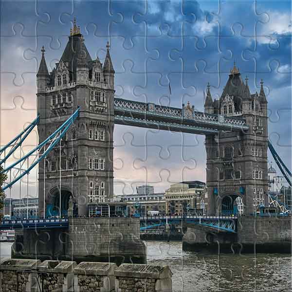 Tower Bridge at Sunset Jigsaw Puzzle