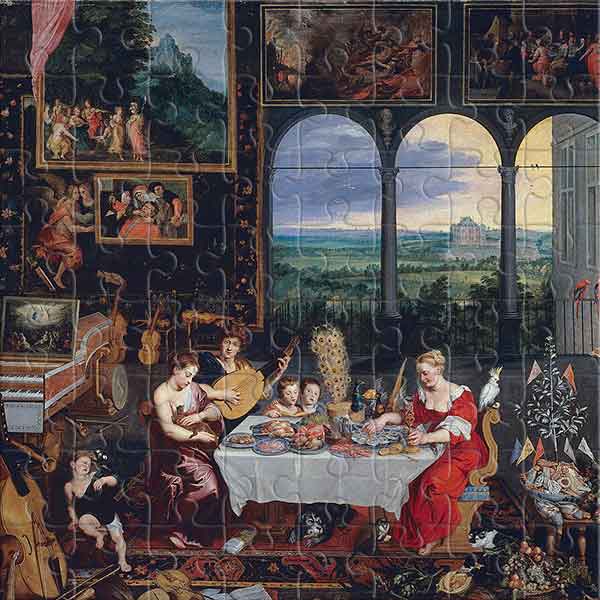The Senses of Hearing, Touch and Taste Jigsaw Puzzle