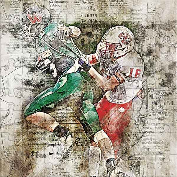 Game Chronicle: American Football Jigsaw Puzzle