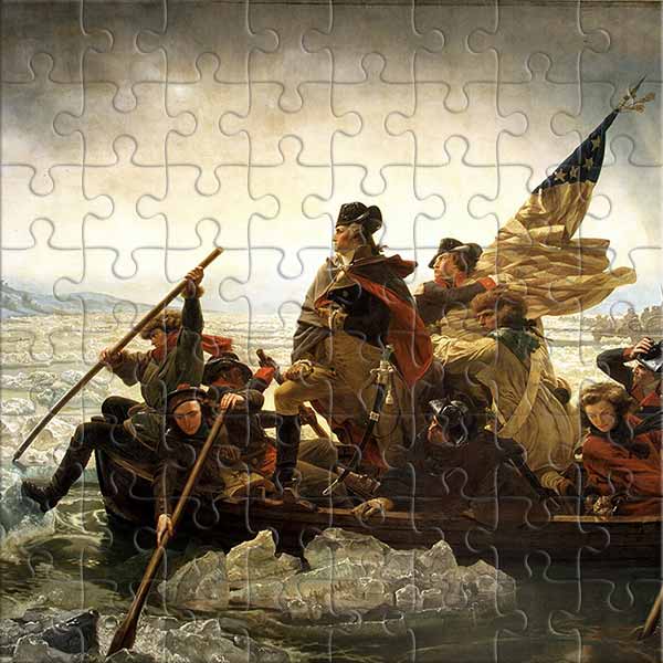 Cruce de Washington del río Delaware Rompecabezas