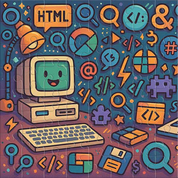 Nostalgia digital Rompecabezas