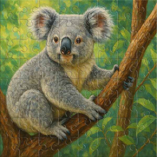 Koala Rompecabezas
