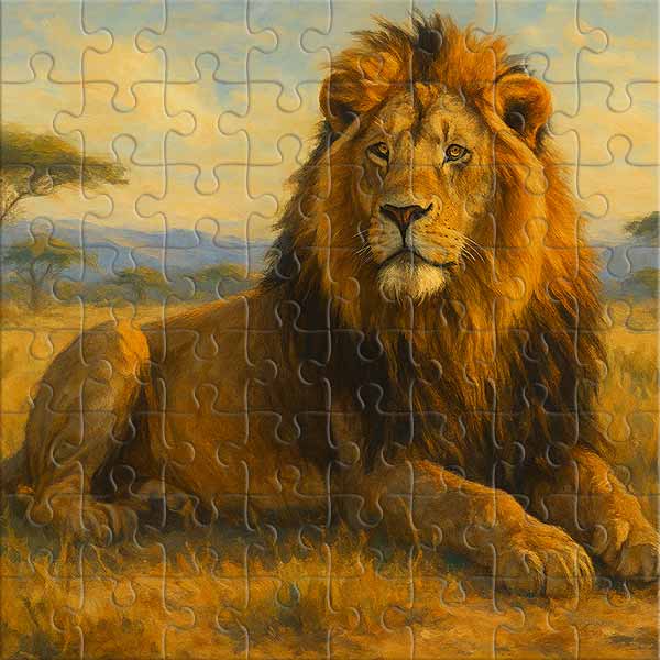 Lion Puzzle